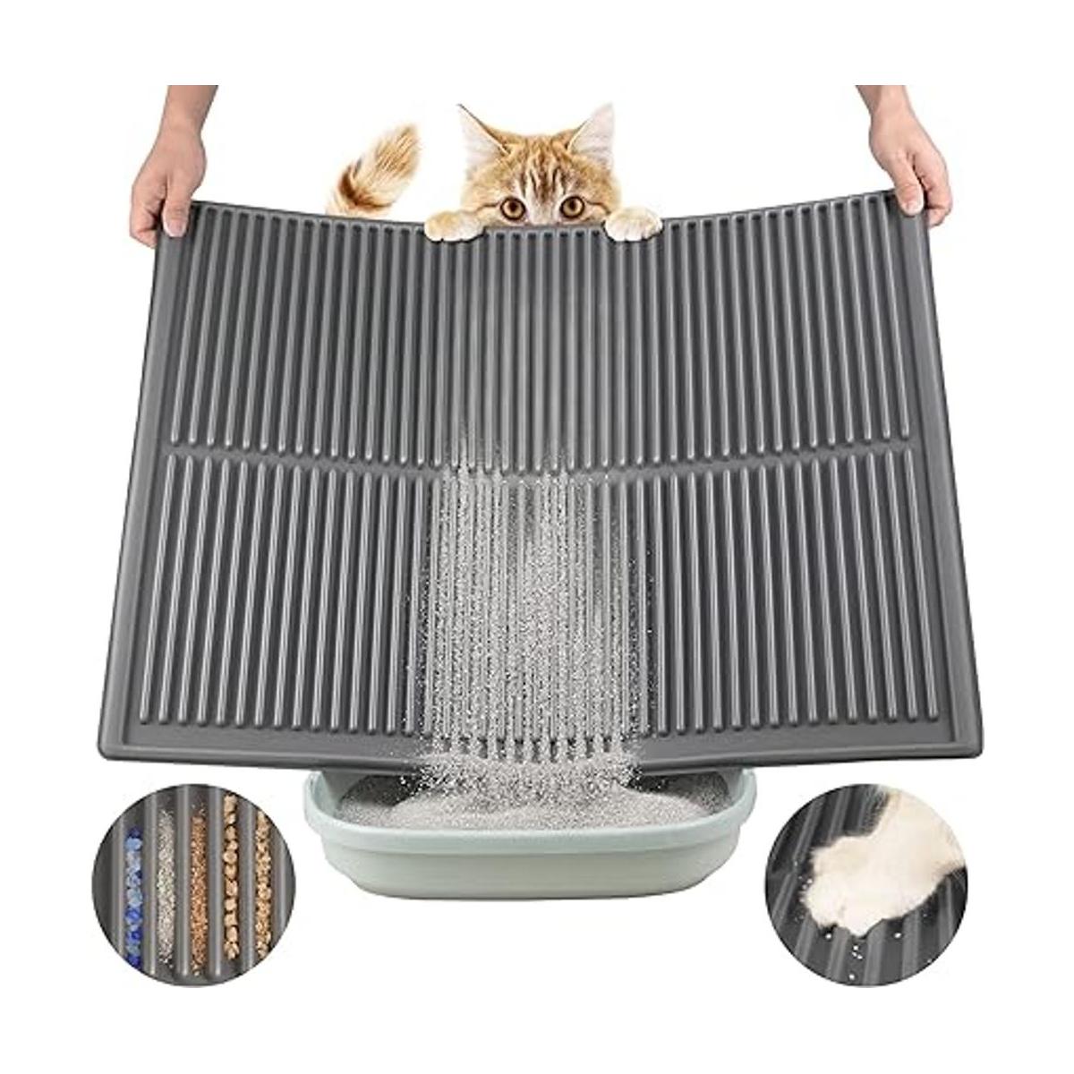 Tapete de arena para gatos para caja de arena de gatito