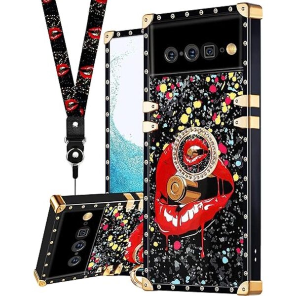 Loheckle for Pixel 7 Pro Case for Women Designer Square_1