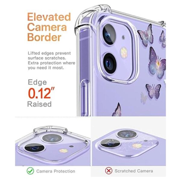 GVIEWIN Funda para iPhone 12 y iPhone 12 Pro con protector_5