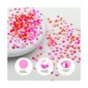 Liiouer Diamantes de imitación rosados piedras preciosas_6