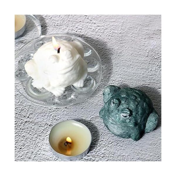 ZAKVOOR Moldes de silicona para velas de sapo 3D moldes_3