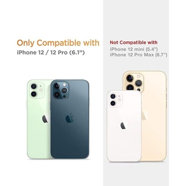GVIEWIN Funda para iPhone 12 y iPhone 12 Pro con protector_2