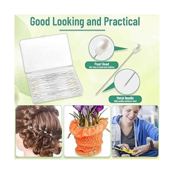 PAXCOO Cinta floral y alambre kit de arreglo de alambre_5