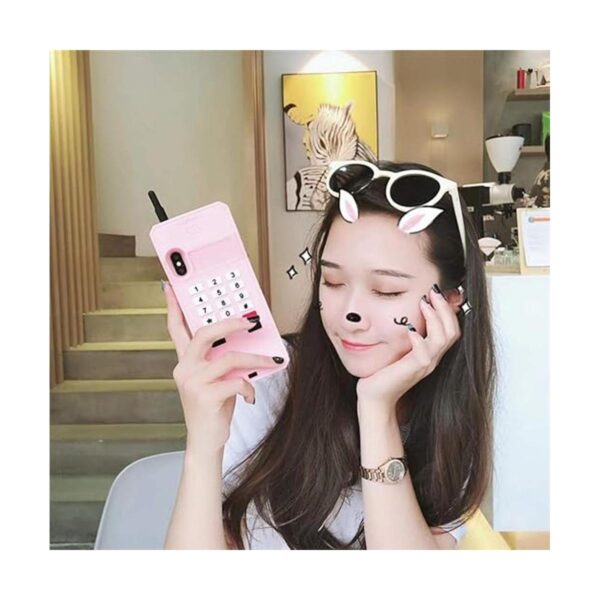 UnnFiko Funda de silicona 3D compatible con iPhone 14 Pro_2