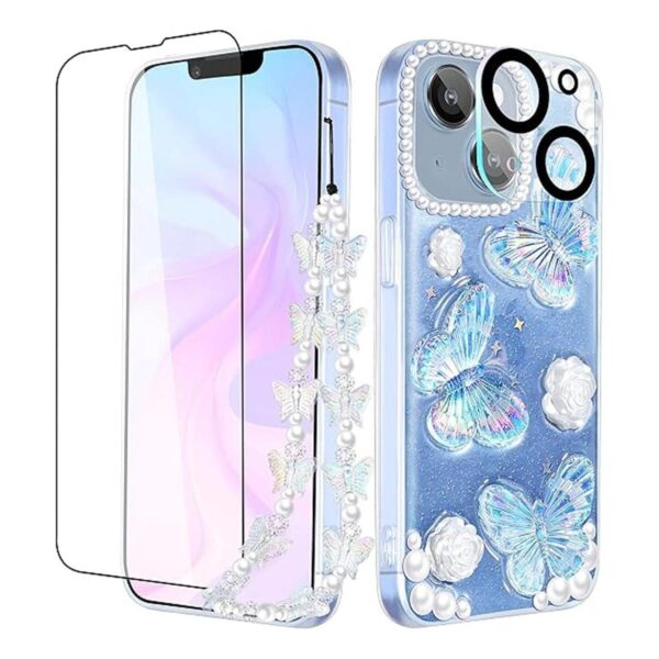 Goocrux Funda 4 en 1 para Apple iPhone 14 Plus con_1