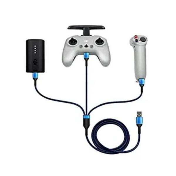 3 TypeC Nylon Braided Charging Cord for DJI Drone Remote_1