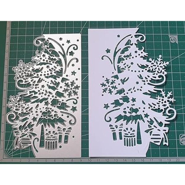 Christmas Tree Gift Die Cuts for Card Making Dies for_2