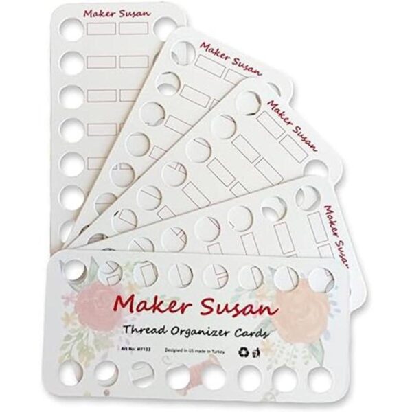 Maker Susan Paquete de 5 tarjetas organizadoras de hilo_1