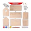 Hapinest Construye y pinta un kit de casa de pájaros de_2