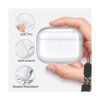 AhaStyle Funda transparente para Airpods Pro 2 de TPU_5