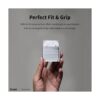 miak Funda para AirPods con llavero para Apple AirPods de