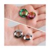 Novborcz Kit de colgante de cristal circular para hacer