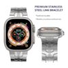 Wingle Correa de acero inoxidable para Apple Watch Ultra_2