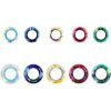Novborcz Kit de colgante de cristal circular para hacer