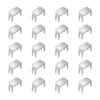 uxcell 20 tapones de cremallera 10 topes superiores e_1