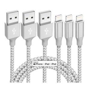 Paquete de 3 cargadores para iPhone de 10 pies cable_1