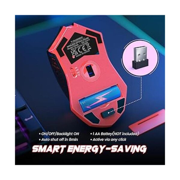 Wireless Gaming Mouse USB Cordless PC Computer Mice with_3
