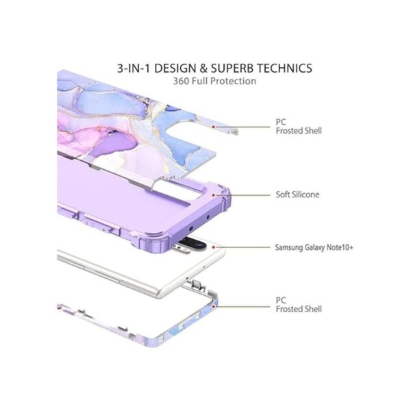 Hekodonk Funda protectora híbrida para Samsung Galaxy Note_2