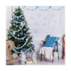 200 cuentas de madera de Navidad copos de nieve de