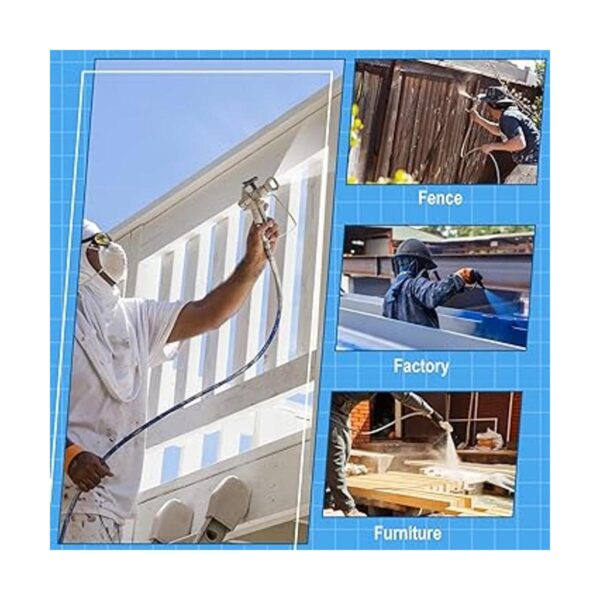 Zhengmy 8 puntas de pulverizador de pintura reversibles
