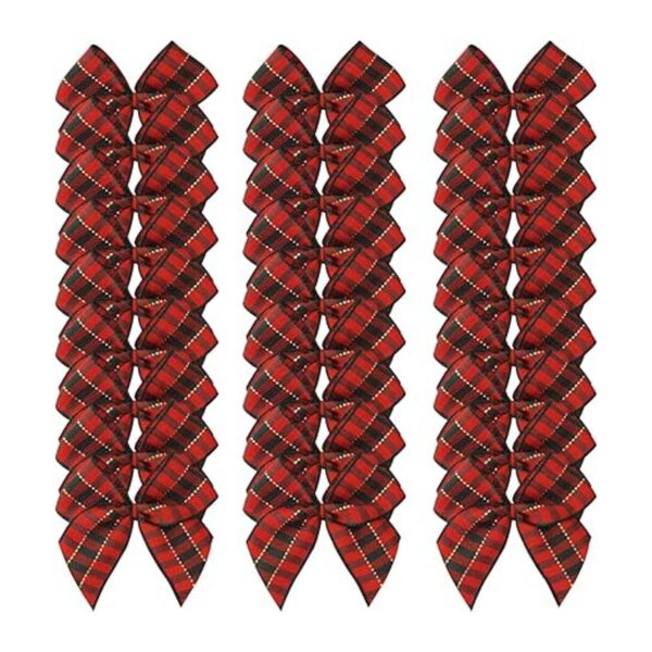 Micomon 50 lazos de cinta de guinga de Navidad para_2