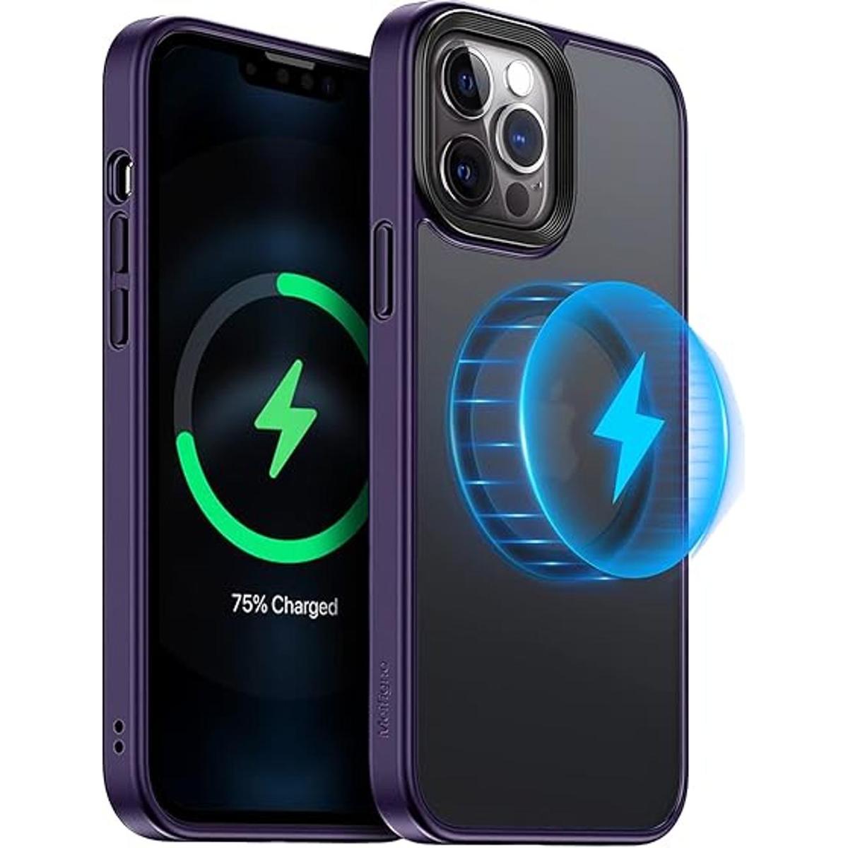 Meifigno Funda magnética diseñada para iPhone 12 Pro Max