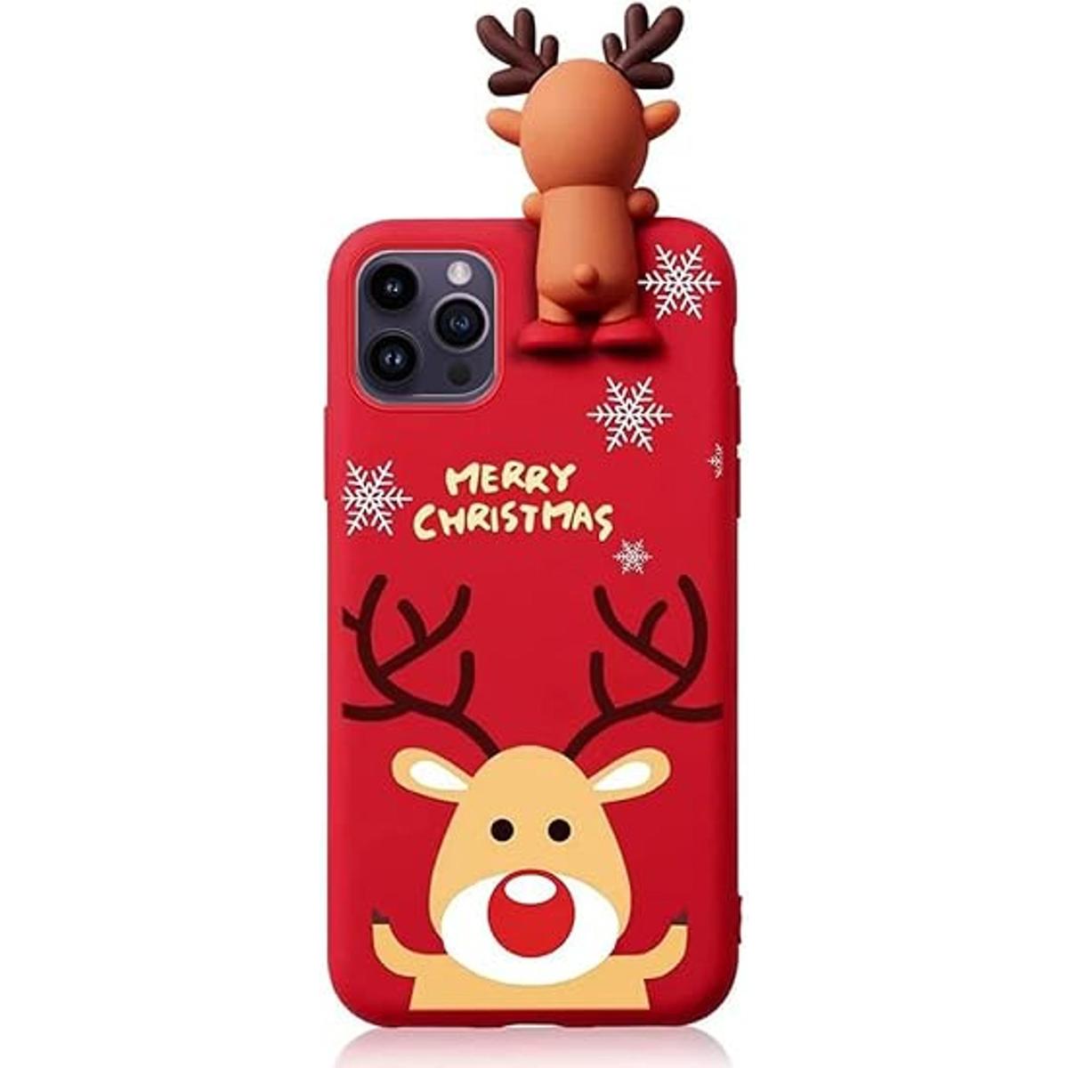 AmazFCCY Funda de Navidad para iPhone 14 Pro Max de 6.7