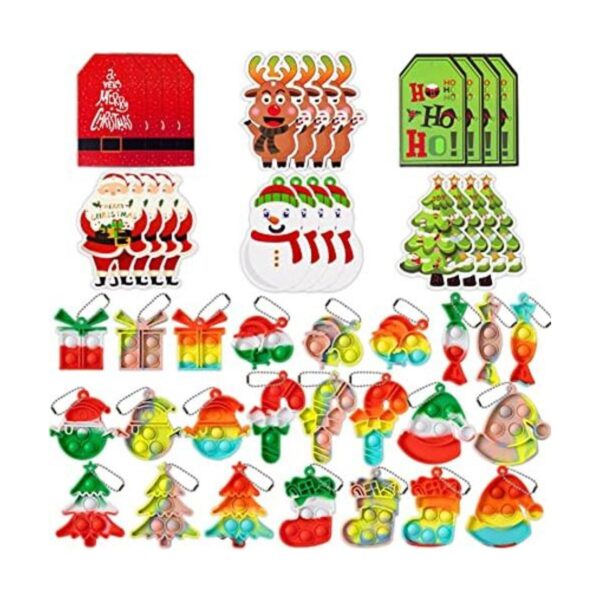 Recuerdos de fiesta de Navidad para niños paquete de 24_1