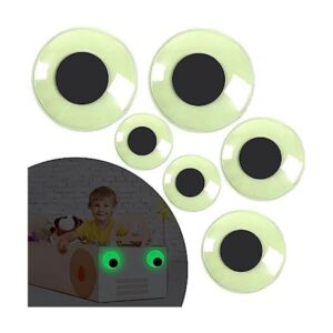 PETKNOWS 6 ojos gigantes que brillan en la oscuridad