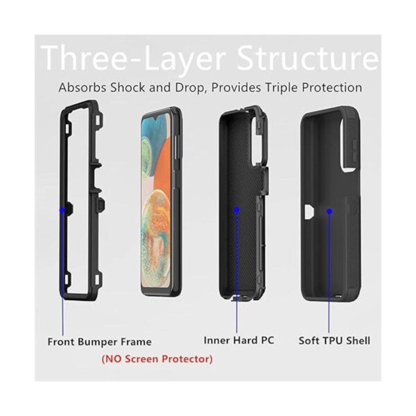 Funda protectora resistente para Samsung Galaxy A23 5G a_2