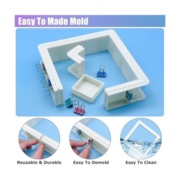 Paquete de 2 moldes ajustables para fabricación de moldes_5