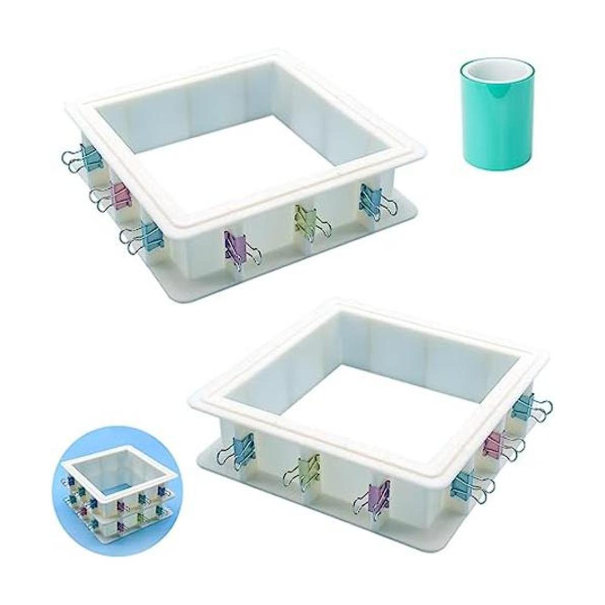 Paquete de 2 moldes ajustables para fabricación de moldes