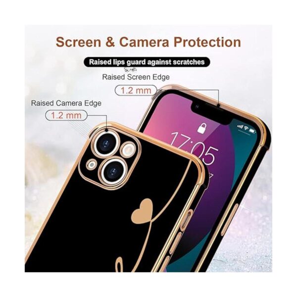 LCHULLE Funda diseñada para iPhone 13 bonita para mujeres_5