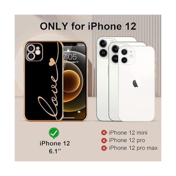 LCHULLE Funda diseñada para iPhone 12 bonita para mujeres_2