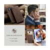 Kowauri Funda para Moto Edge 2022 diseño clásico cartera_5