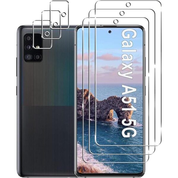 Paquete de 3 3 protectores de pantalla para Galaxy A51_1
