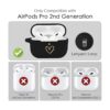 AIIEKZ Compatible with AirPods Pro 2 Case Cover 2022 Soft_4
