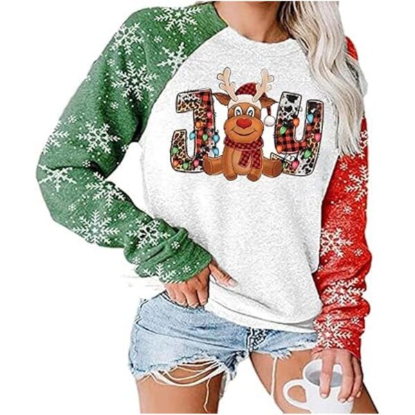 Calcomanías de transferencia de calor de Navidad 7 hojas