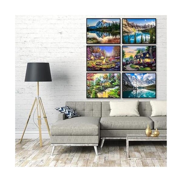 Telawah 6 Pack Diamond Painting Kits for s DIY 5D Full_6
