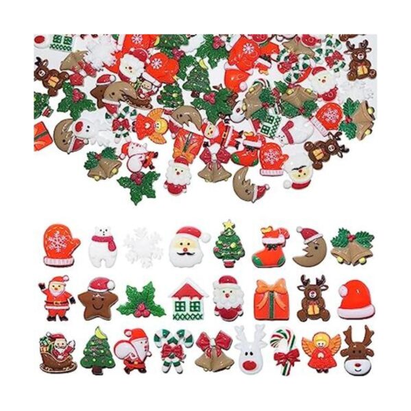 HADDIY Dijes de resina de Navidad para manualidades 100_1