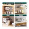 2 Pack Fridge Organizer with Pullout Drawer LALASTAR_6