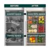 2 Pack Fridge Organizer with Pullout Drawer LALASTAR_2