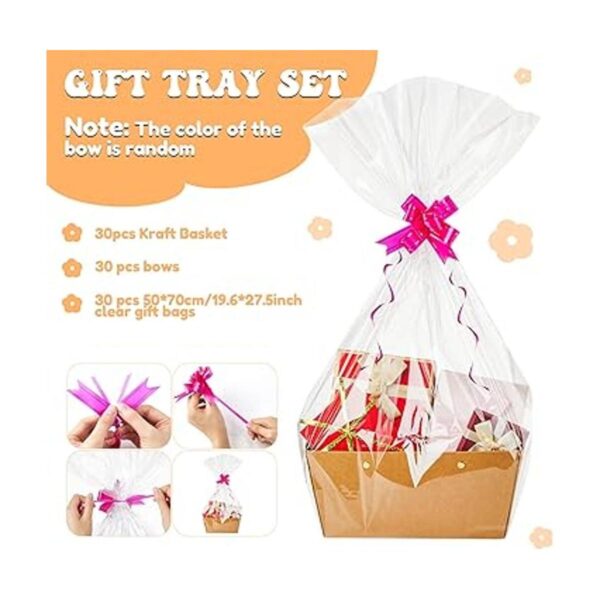 Cesta de 30 piezas para regalos kit de cesta de regalo