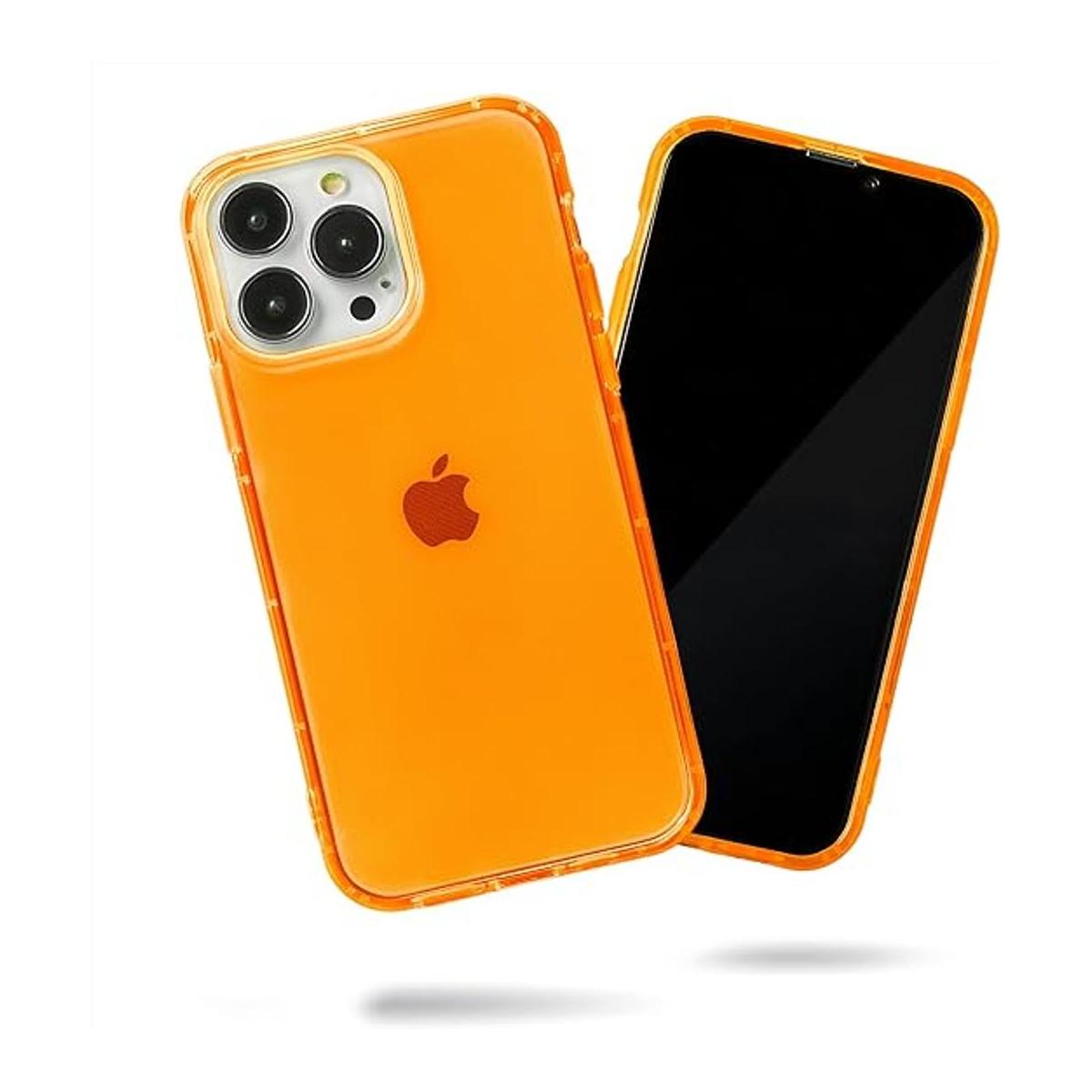 SteepLab Funda con resaltador de neón para iPhone 14 Pro