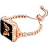 Dilando Correa brillante de oro rosa compatible con Apple_1