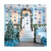 AnyDesign 54 guirnaldas de copos de nieve decoraciones de