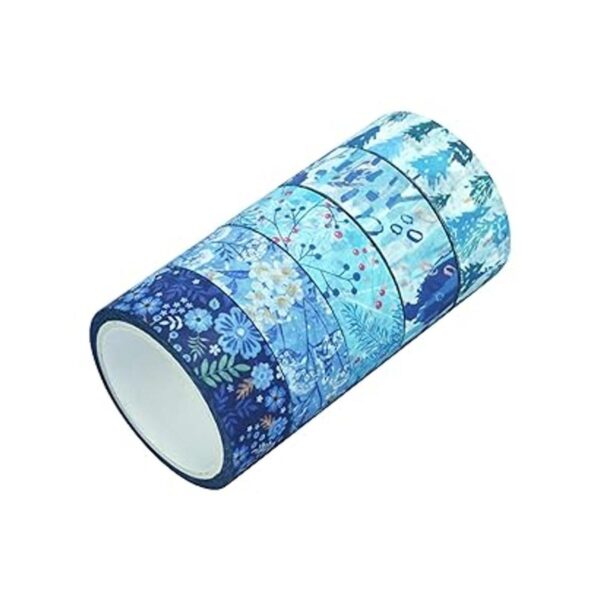 Yubbaex Juego de 10 rollos de cinta Washi de invierno