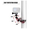 Soporte de cámara UTV compatible con Gopro para barras_4