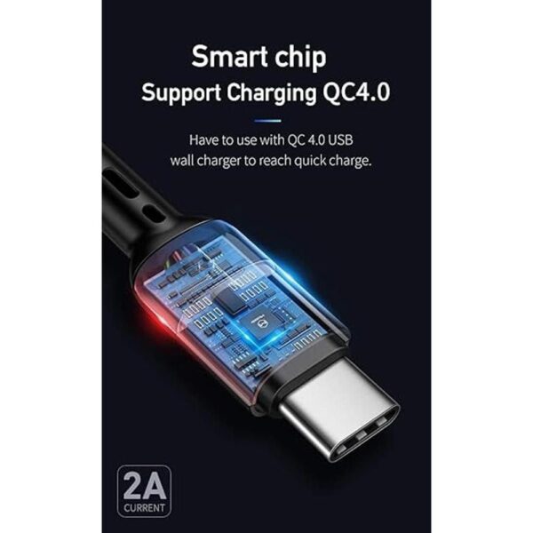 Cable antibobinado Mcdodo Quick Charge QC 4.0 USB C Cable_4