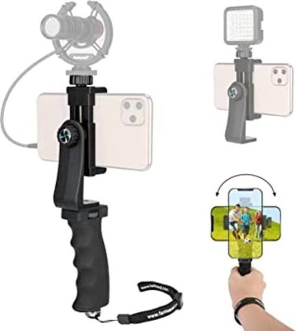 Kit de video ergonómico anticaídas para teléfono celular
